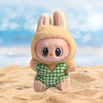 Labubu Doll Clothes Macaron Color Swimsuit Set Summer
