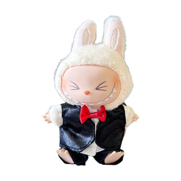 Labubu Doll Clothes Wedding Tuxedo Set
