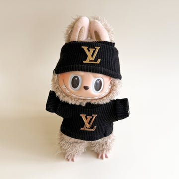 Labubu Luxury Knit Set - L.V. Inspired
