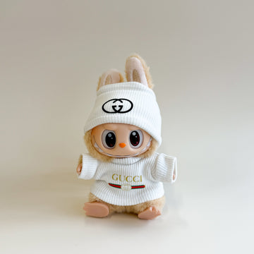Labubu Luxury Ribbed Set - GG Inspired Double Logo