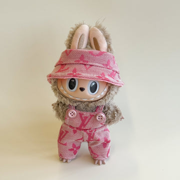 Labubu Luxe Pink Denim Set - L.V. Inspired