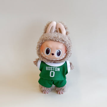 Labubu NBA Basketball Jersey Set - Boston Edition #0