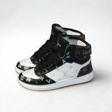 Labubu L.V. Inspired High-Top Miniature Sneakers