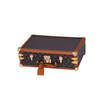 Labubu Miniature Monogram Travel Trunk - L.V. Inspired