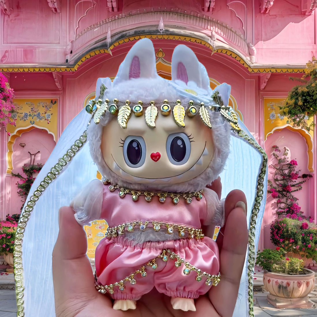 Labubu Doll Clothes Exotic Silk Road Princess Outfit