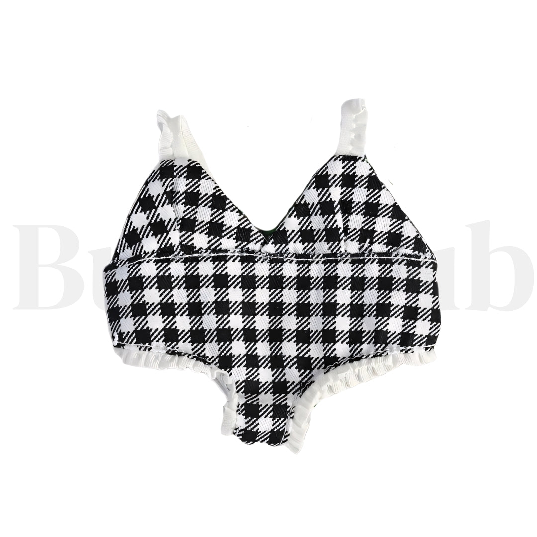 Labubu Doll Clothes Macaron Color Swimsuit Set Summer