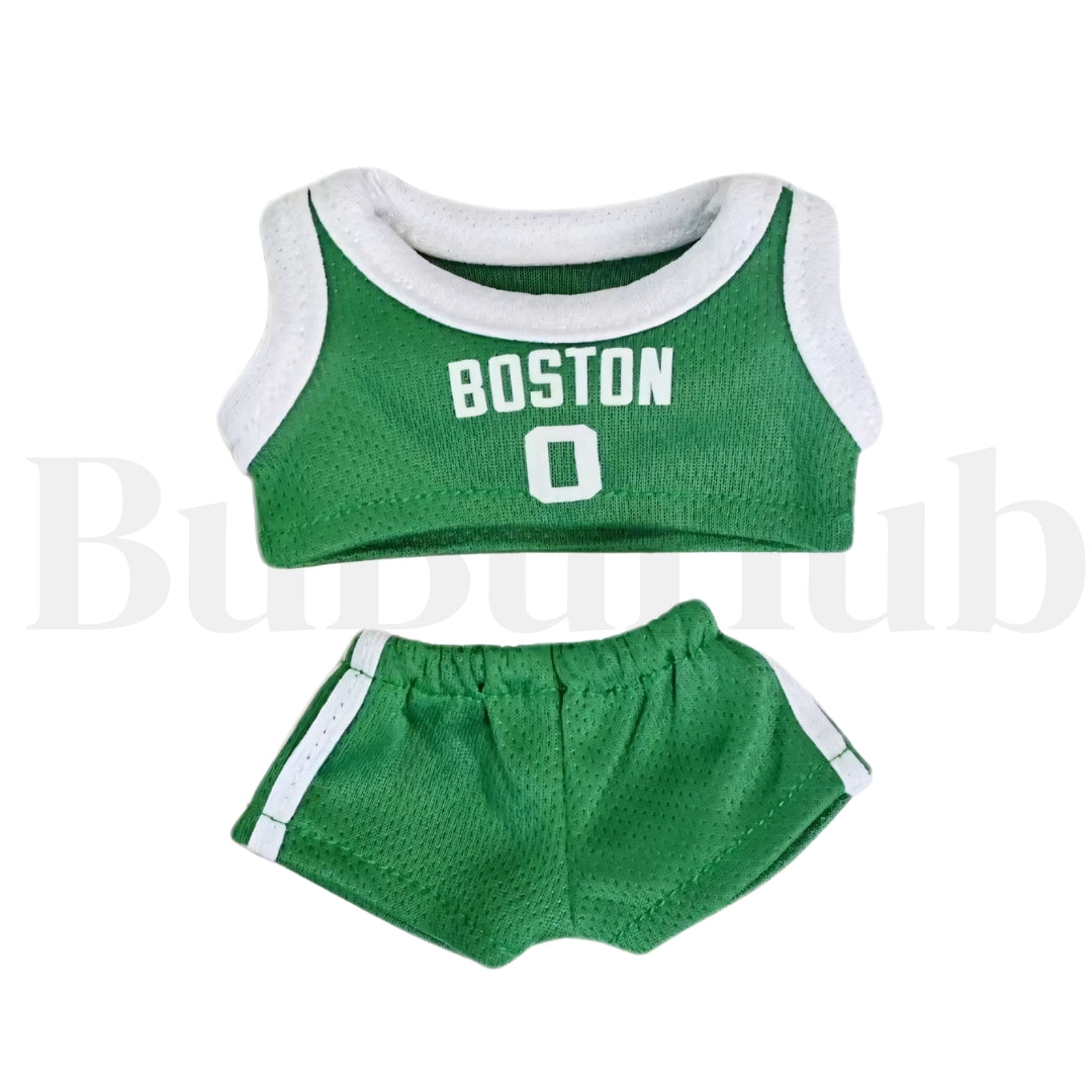 Labubu Doll Clothes Basketball Jersey Set Sporty Outfit