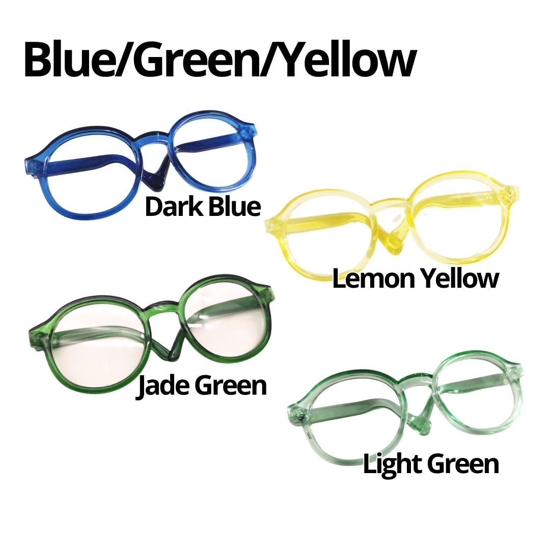Labubu Eyewear Clear Round Glasses