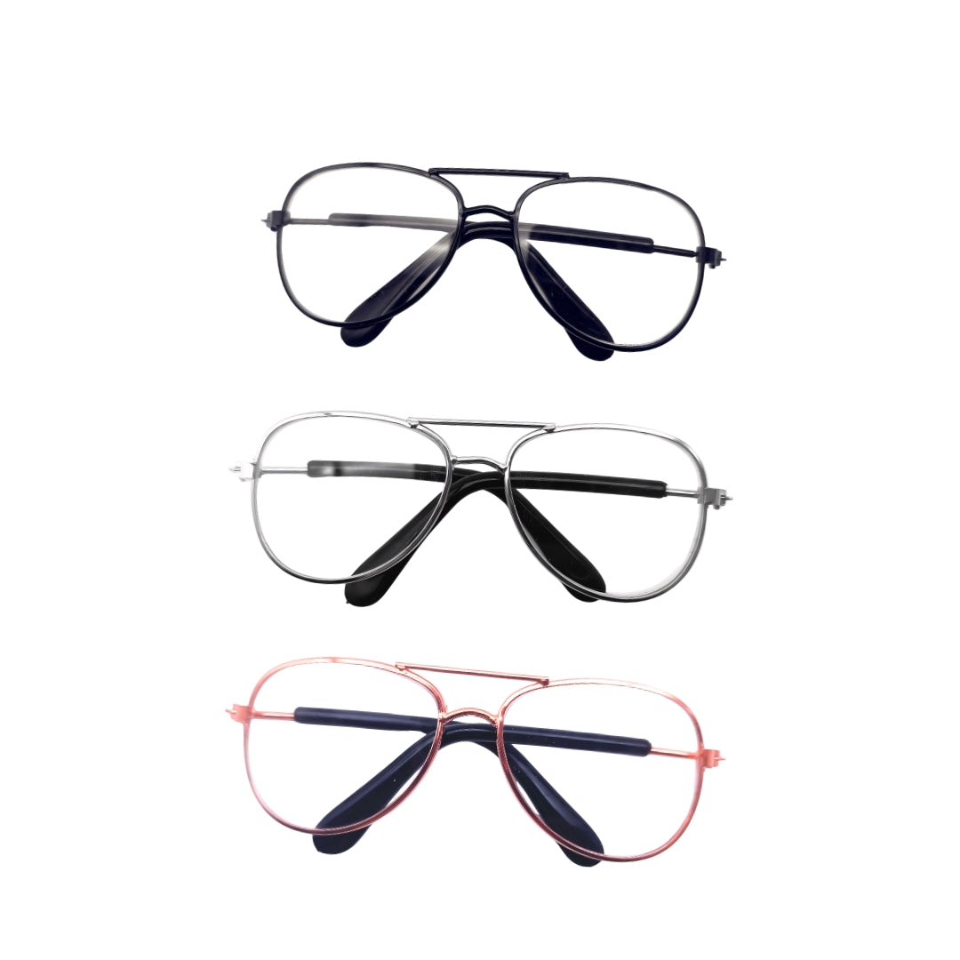 Labubu Eyewear Aviator Glasses Metal Frame