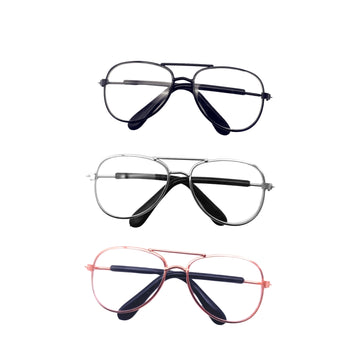 Labubu Eyewear Aviator Glasses Metal Frame