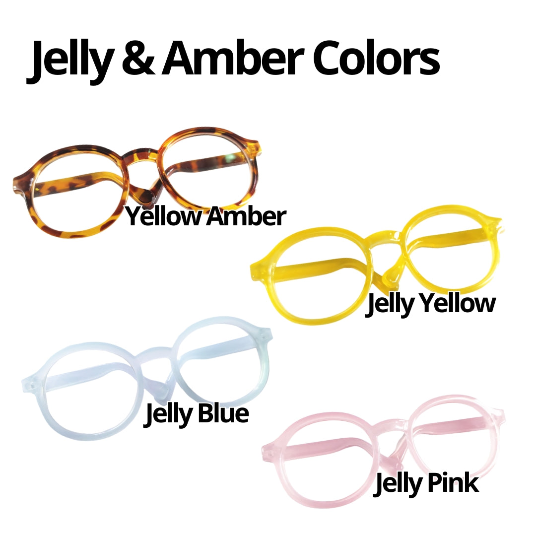 Labubu Eyewear Clear Round Glasses