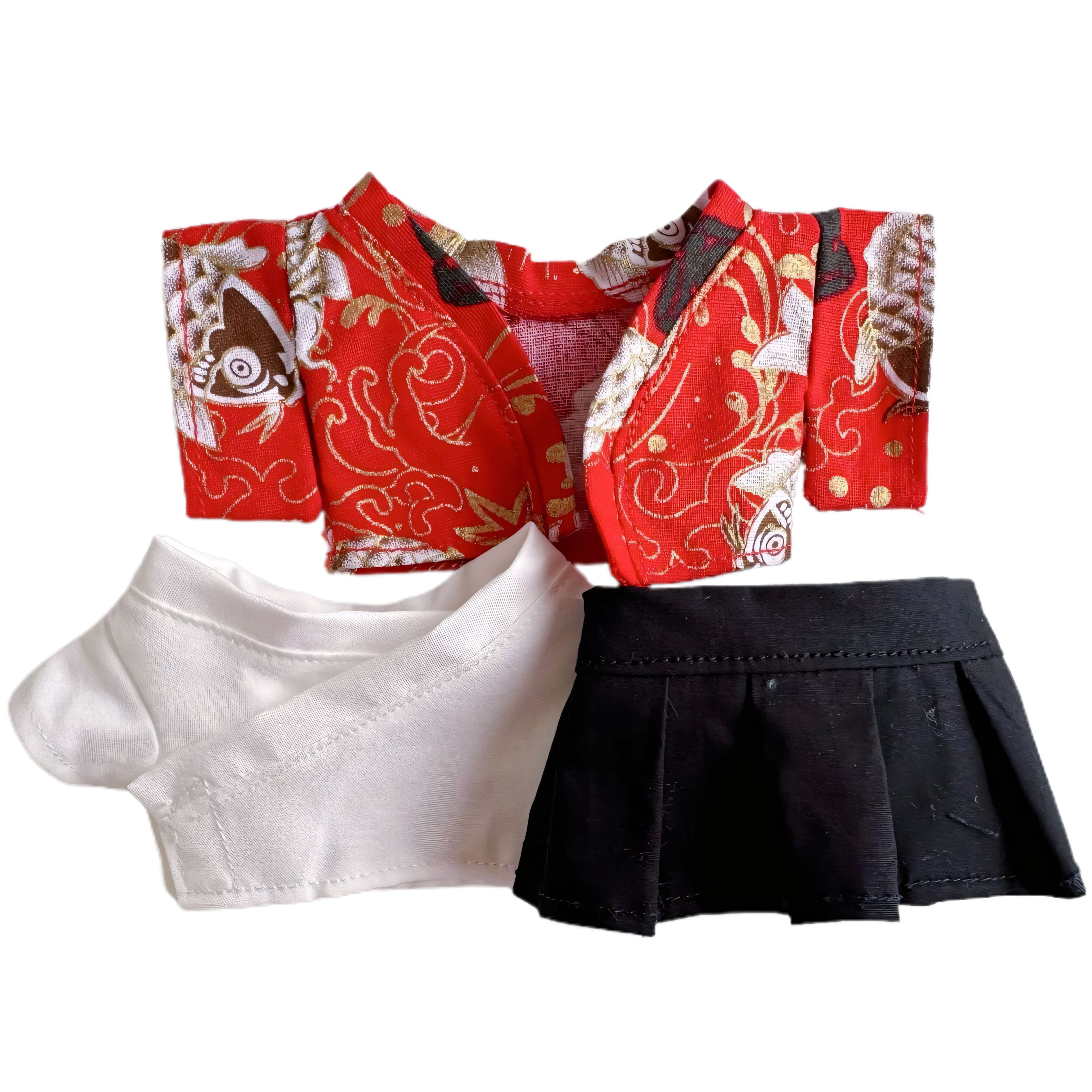 Labubu Doll Clothes Traditional Men’s Kimono Outfit