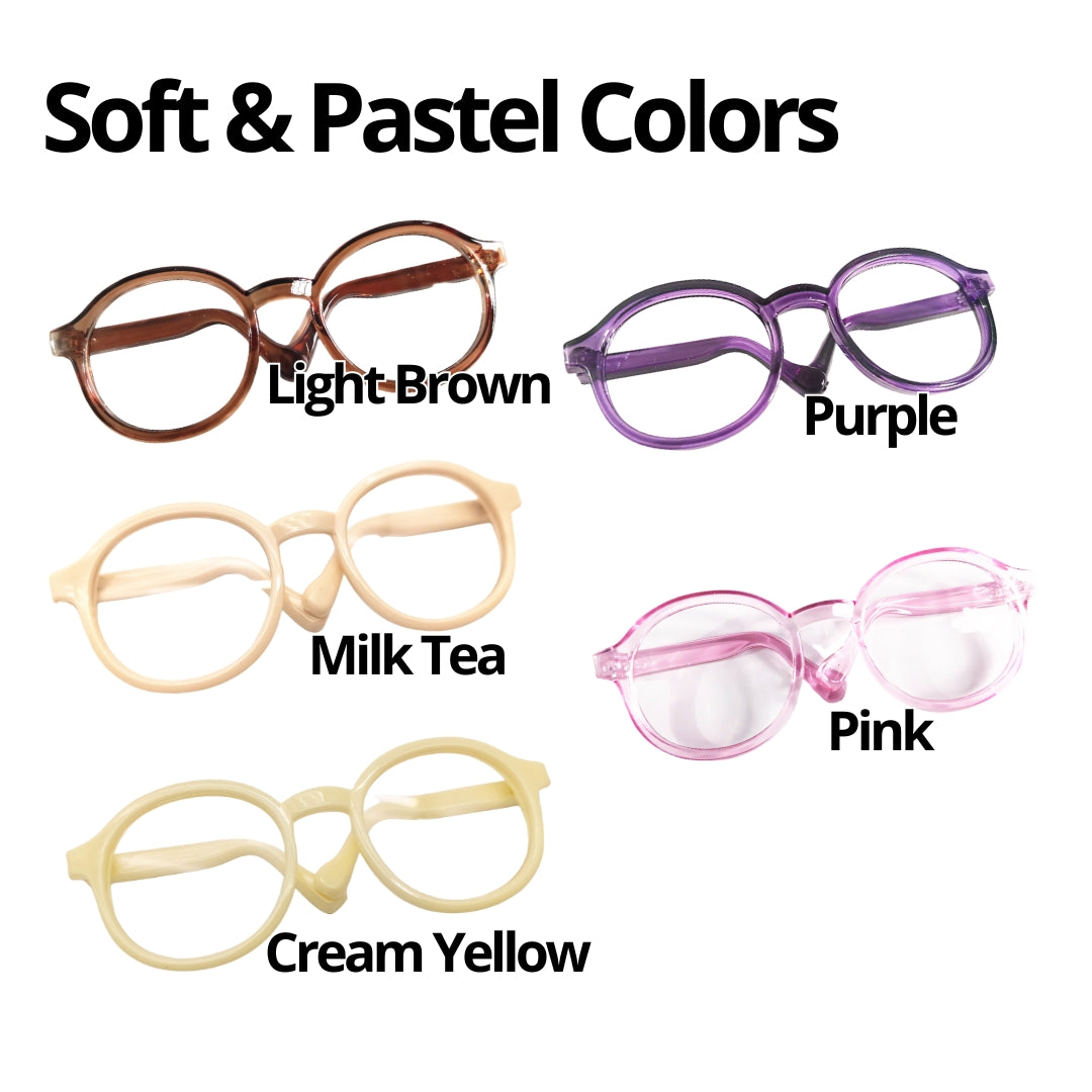 Labubu Eyewear Clear Round Glasses