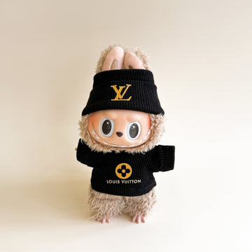 Labubu Golden Monogram Winter Set - L.V. Inspired