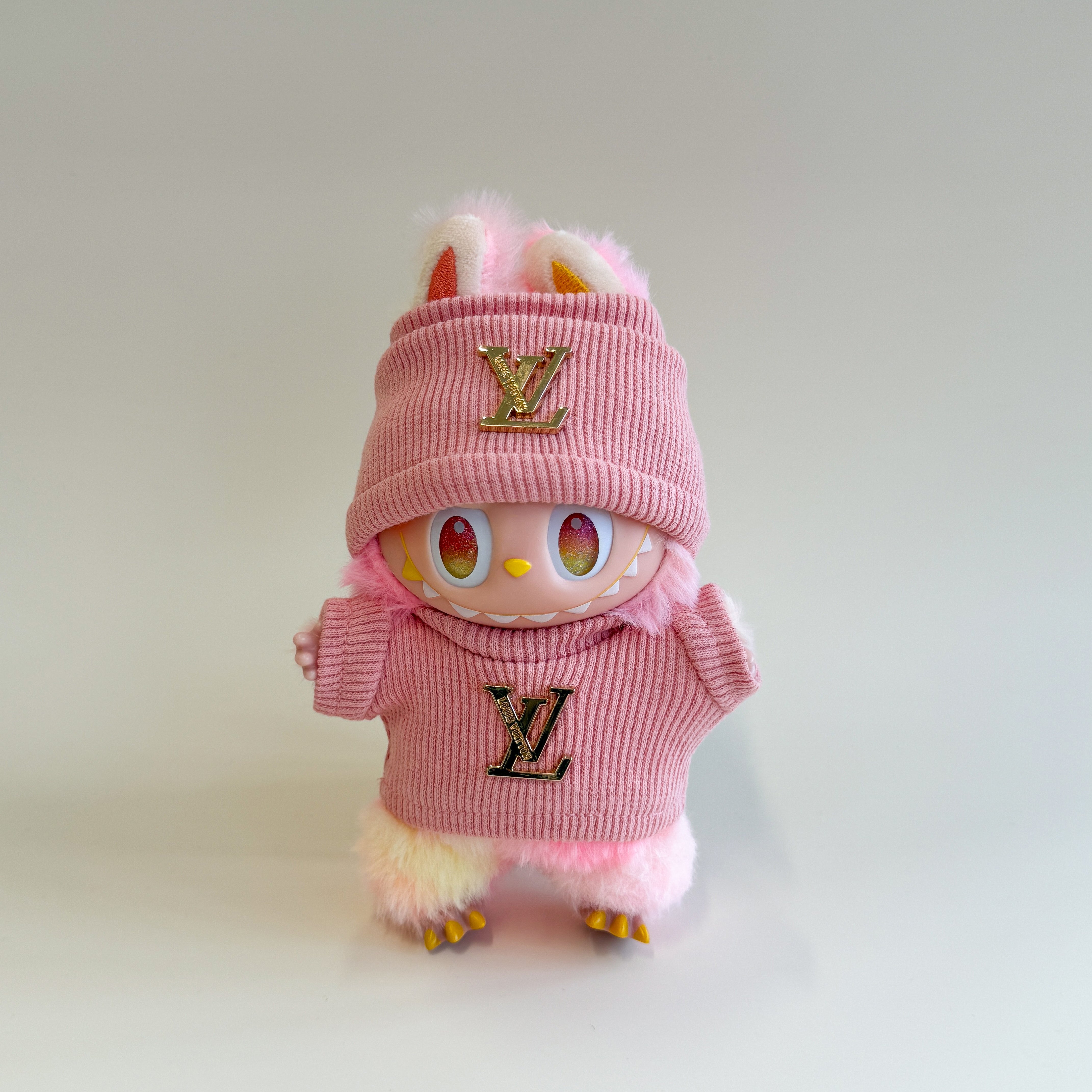 Labubu Luxury Knit Set - L.V. Inspired