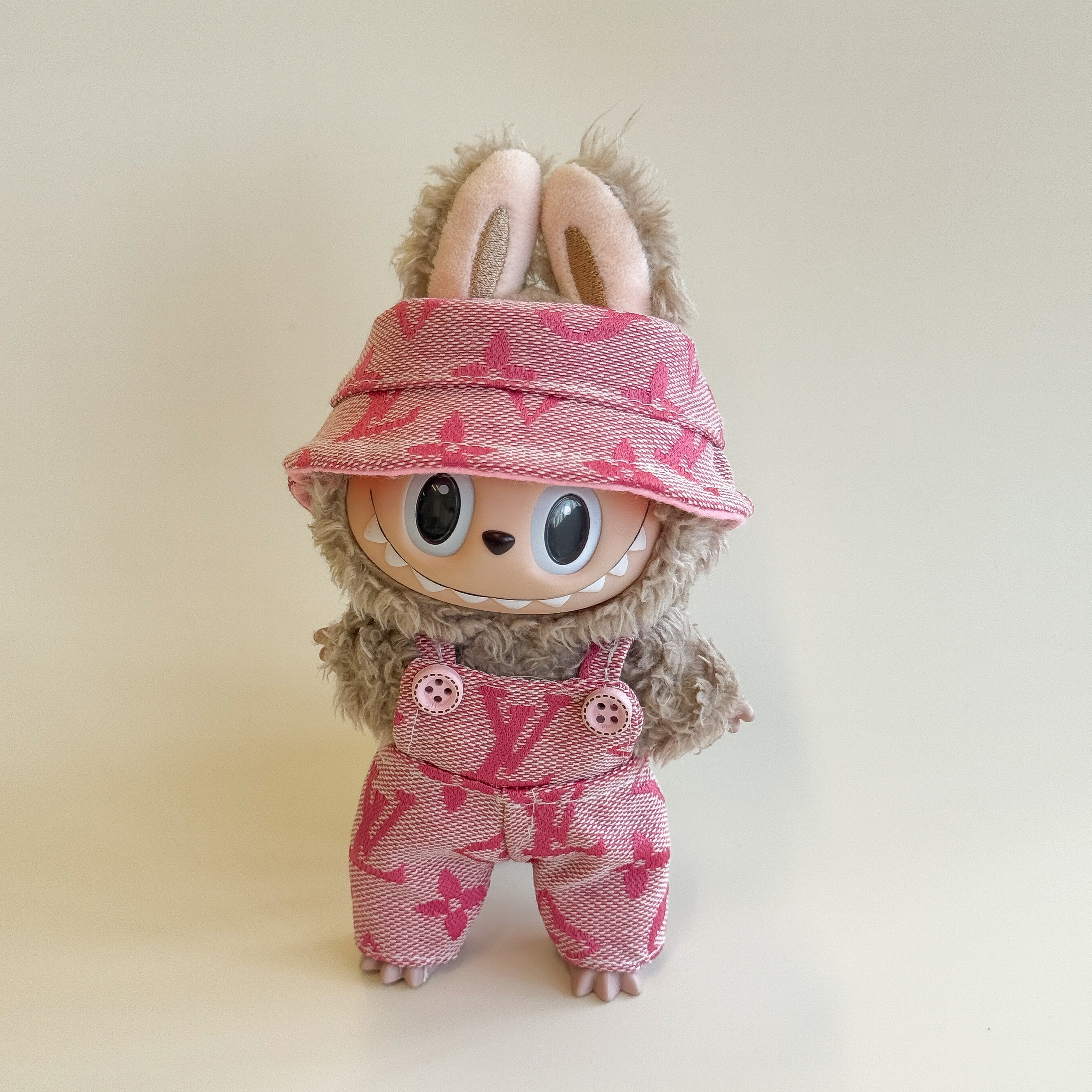 Labubu Luxe Pink Denim Set - L.V. Inspired