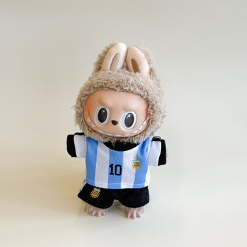 Labubu Soccer Jersey Set - Argentina Edition #10