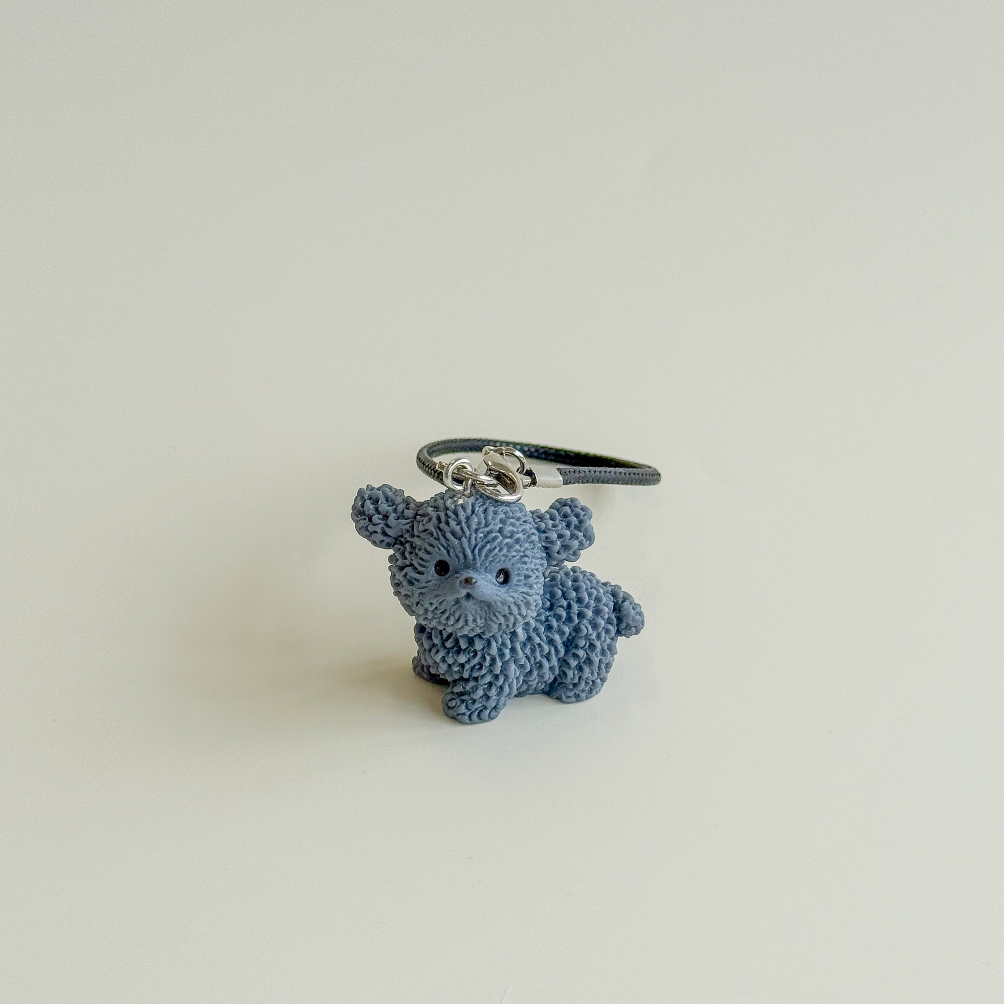 Labubu's Pet Puppy Companion - Dark Grey