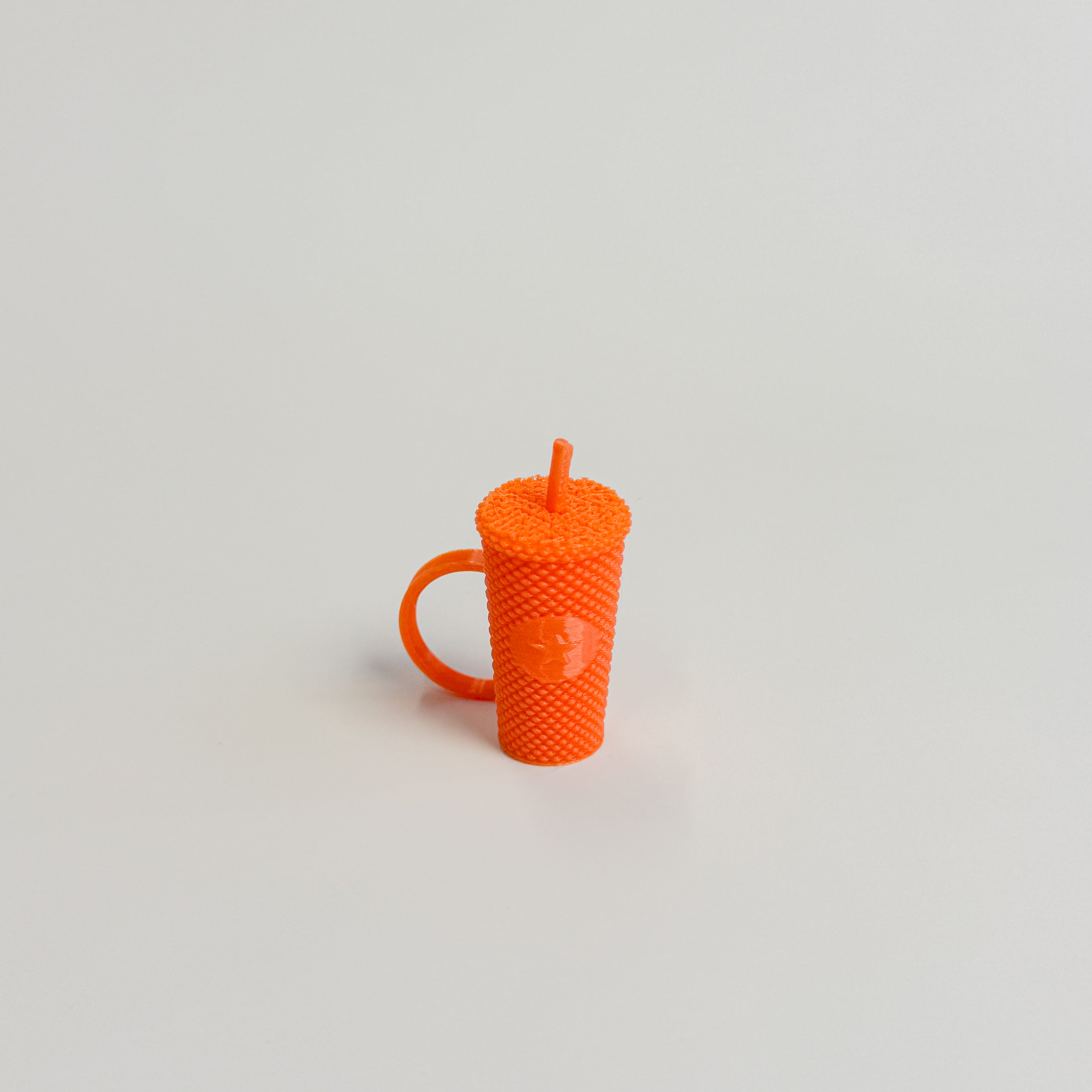 Labubu's Star. Coffee Cup - Orange