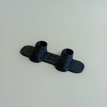 Labubu's Winter Adventure Snowboard - Black