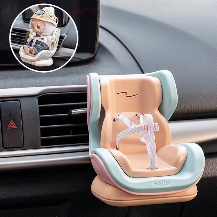 Labubu Safety Car Seat - Pastel Series (4 Colors)