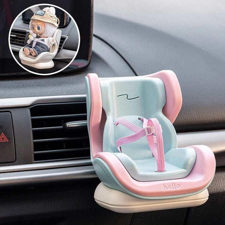 Labubu Safety Car Seat - Pastel Series (4 Colors)
