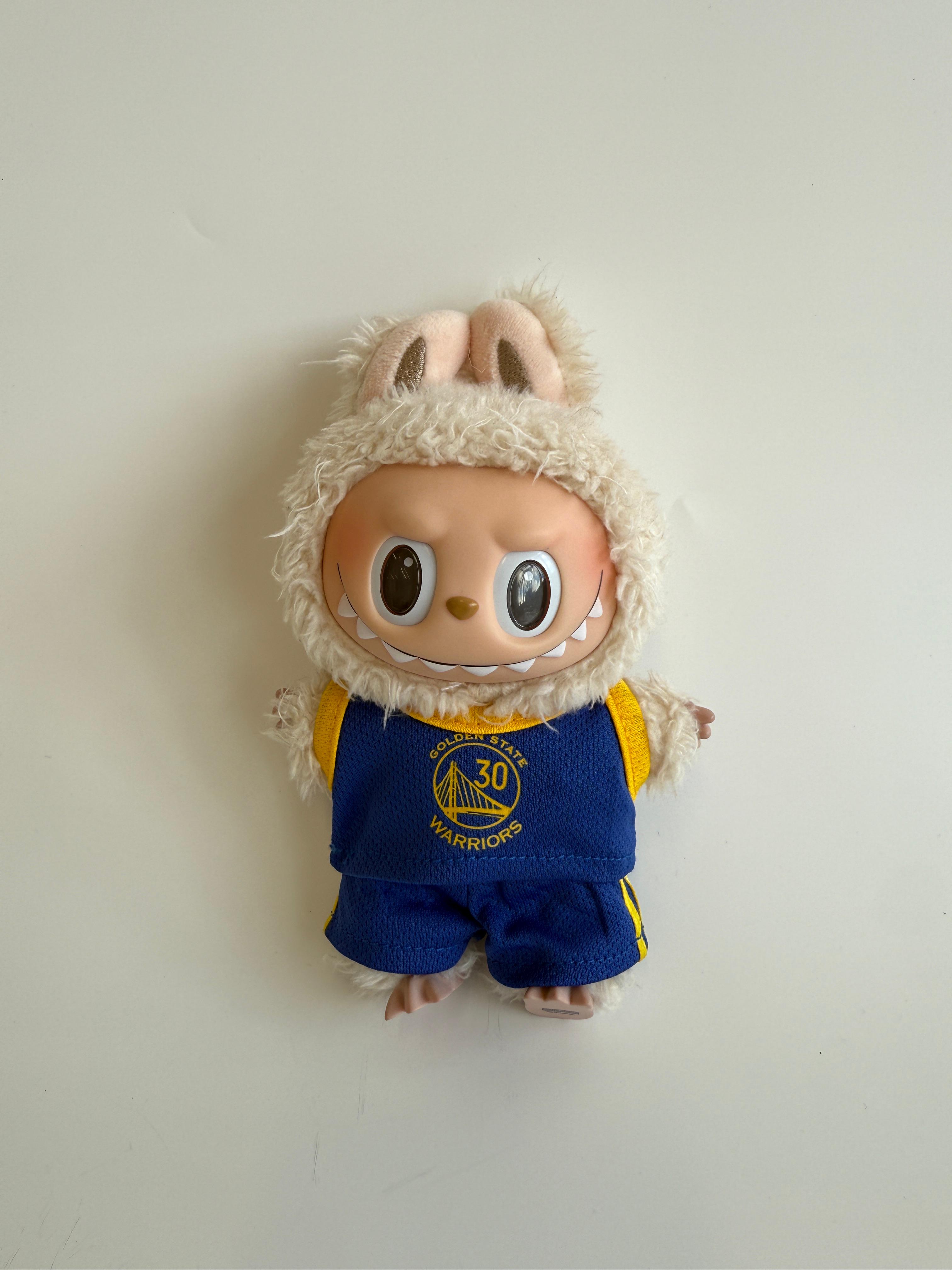 Labubu NBA Basketball Jersey Set - Golden State Warriors Edition #30