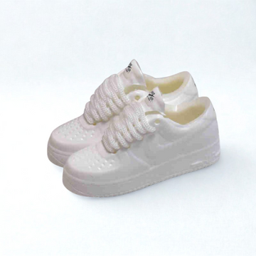 Labubu Miniature Sneakers - Air Force 1 Monochrome Edition