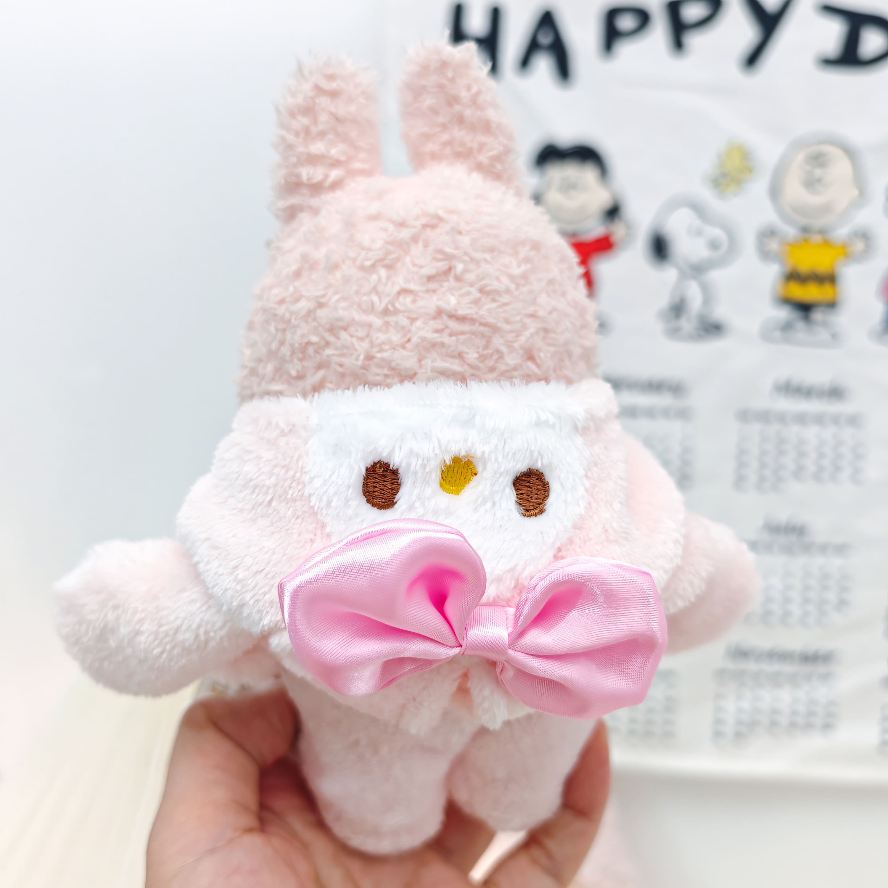 Labubu Doll Clothes Soft Fluffy Bunny Hoodie Romper Cozy Style