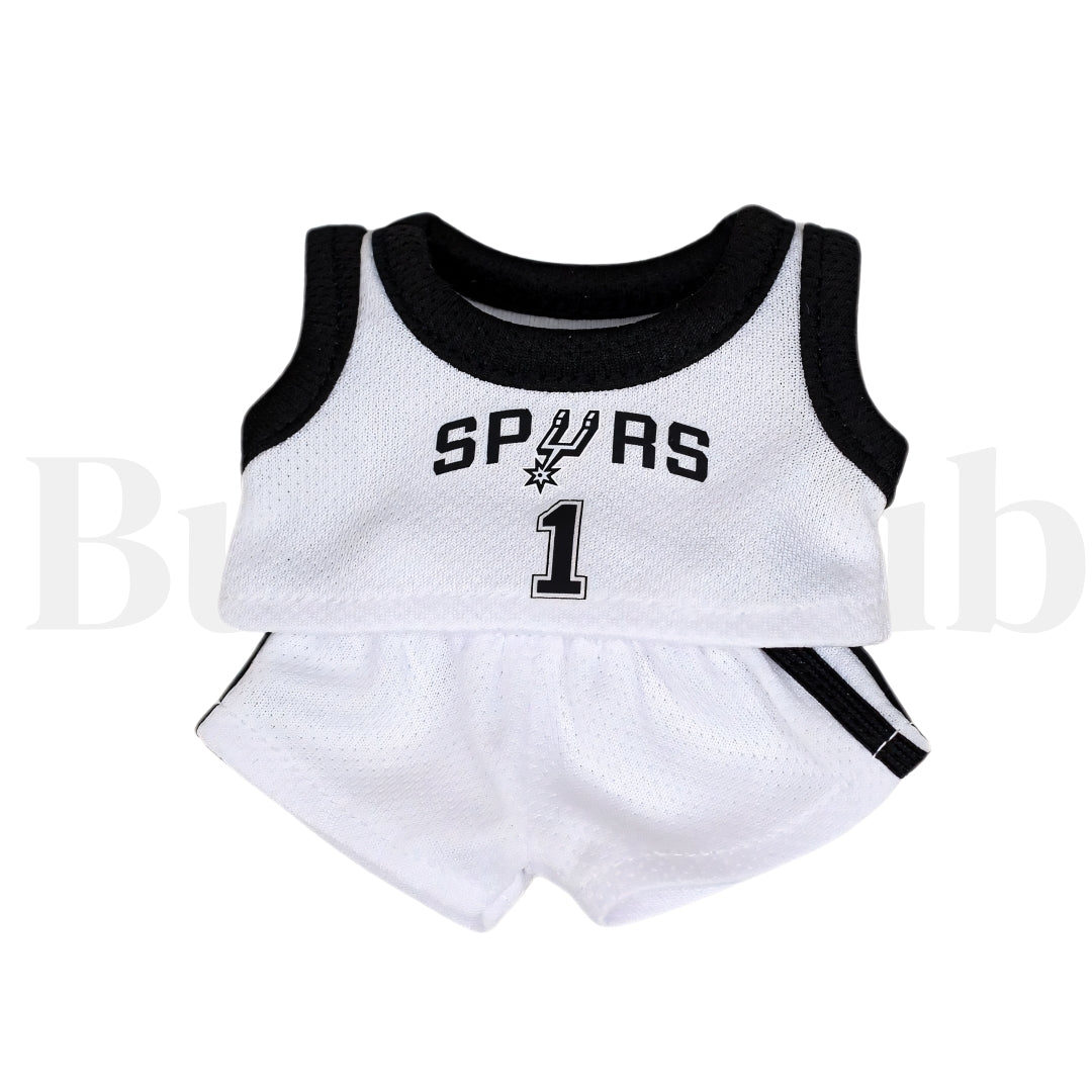 Labubu Doll Clothes Basketball Jersey Set Sporty Outfit