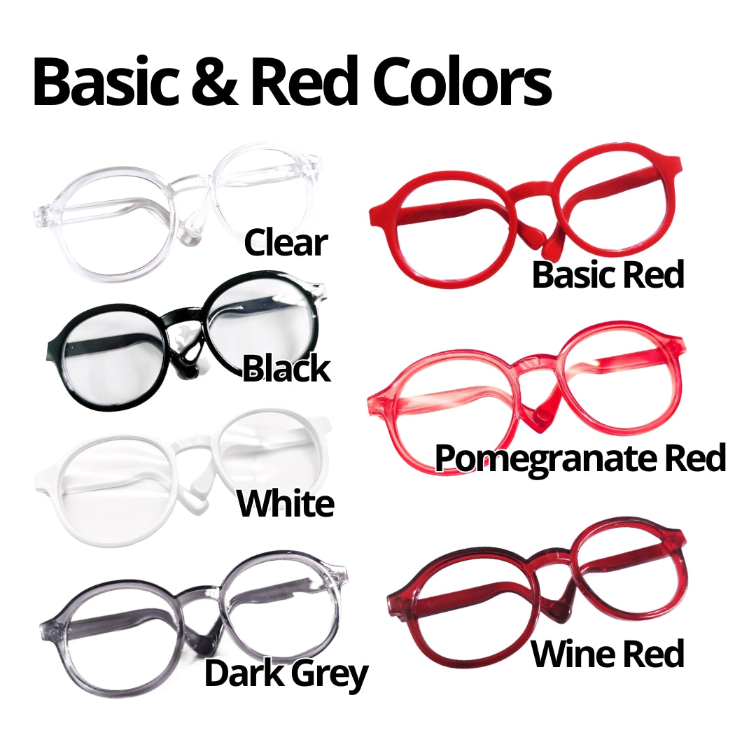 Labubu Eyewear Clear Round Glasses