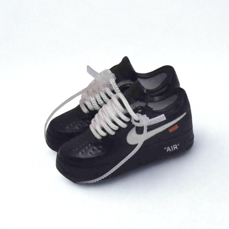 Labubu Air Force 1 Low off white Inspired Miniature Sneakers