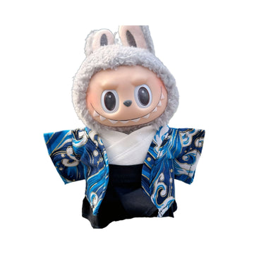 Labubu Doll Clothes Traditional Men’s Kimono Outfit