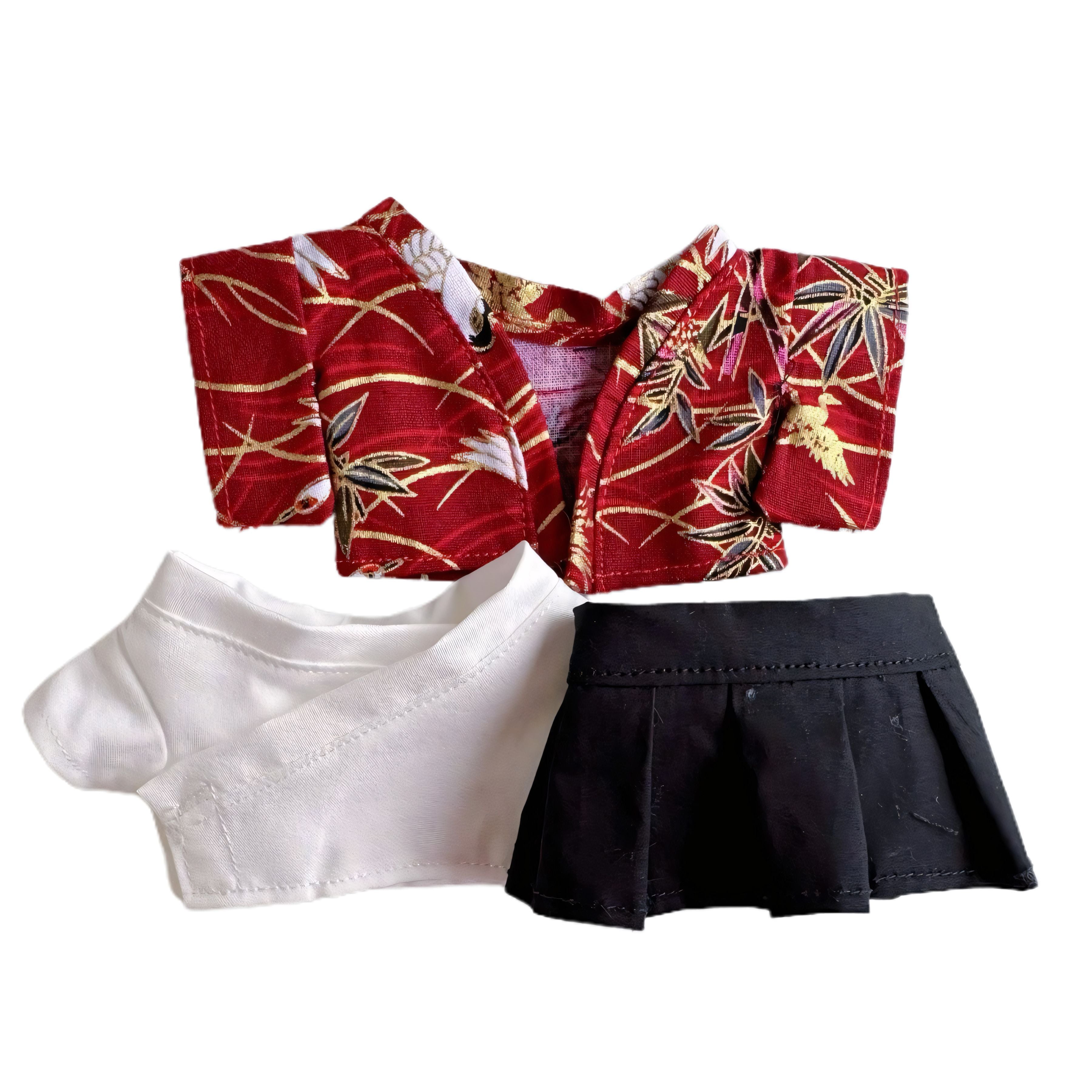 Labubu Doll Clothes Traditional Men’s Kimono Outfit