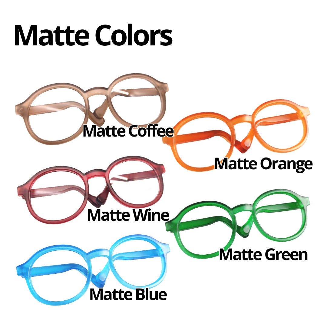 Labubu Eyewear Clear Round Glasses