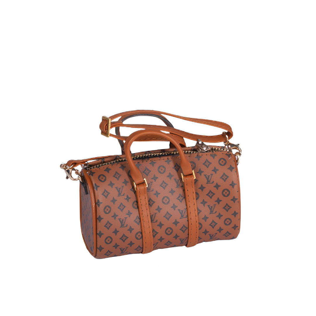 Labubu L.V. Inspired Miniature Speedy Handbag