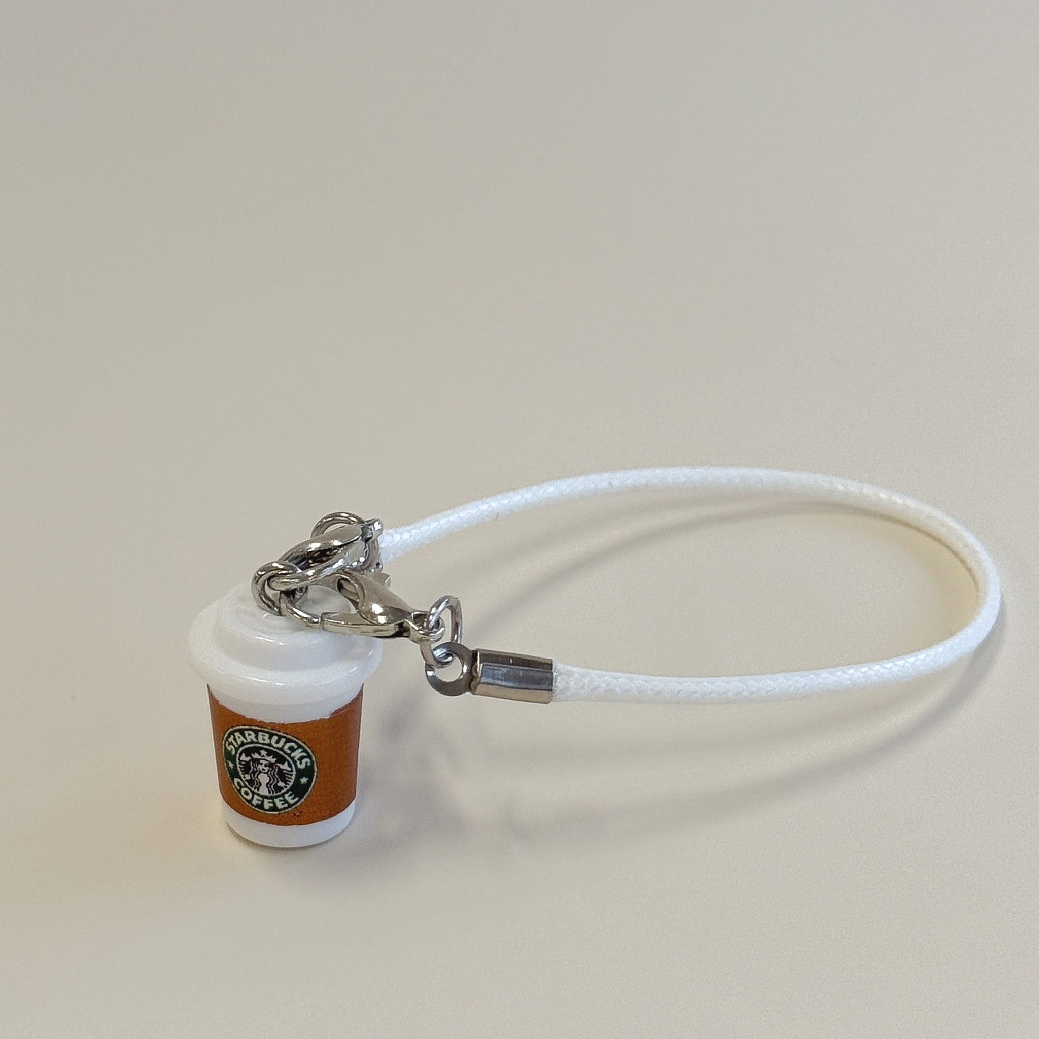 Labubu Star. Coffee Cup Charm - Classic Brown